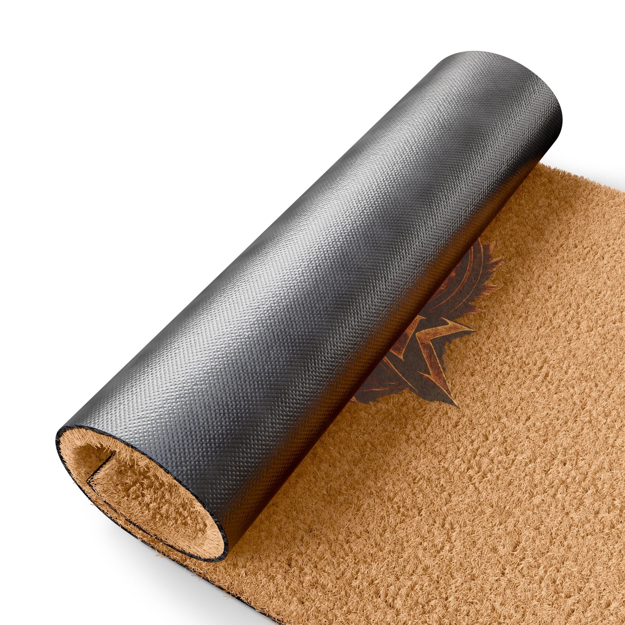 Luvark Music Logo Doormat — Heavy-Duty Coir Entry Mat