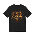 Luvark Music Logo T‑Shirt — Fiery Emblem Band Tee